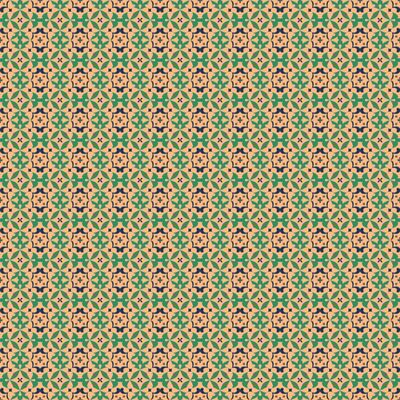 A green and purple patterned background