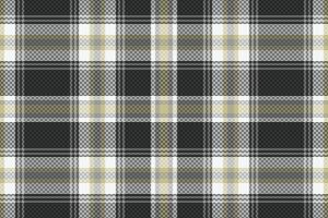 A black and white plaid fabric vector