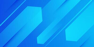 Abstract colorful blue dynamic 3D background. Simple overlap shapes with shadow pattern. vector