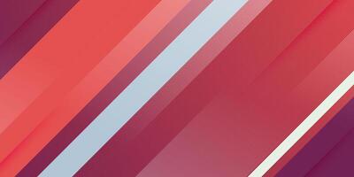 Abstract overlap stripes colorful background. Simple overlap shapes color pattern design. vector