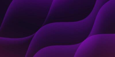 Abstract dark purple wave futuristic background. Realistic shadow wave pattern background. vector