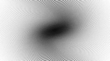 black dots on white abstract background vector