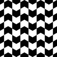 black and white isolated chevron pattern vector