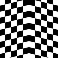 black and white isolated checkered chess pattern vector