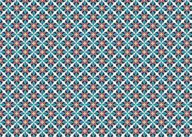 Tileable Pattern with Abstract Moroccan and Persian Influence vector