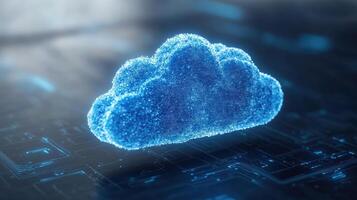 Cloud computing is the future of business photo