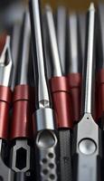 bunch of tools that are sitting on a table photo