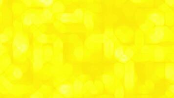 Vibrant yellow abstract background with soft geometric shapes and light reflections Perfect for festive celebrations like New Year Diwali or creative design projects requiring a warm glow video