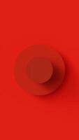 Vertical Transition of Expanding Circles in Red Tones video