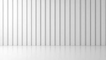 Modern interior design showcase empty white room 3d rendering minimalist space low-resolution imagery photo