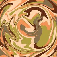 Unique marble abstract artwork featuring dynamic swirling patterns and a warm color palette of earth tones, evoking a sense of natural harmony, creativity, and fluid motion. vector