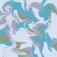 An elegantly styled abstract design featuring fluid swirls marble in blue, green, and gray tones, evoking a sense of calm and creativity. Perfect for use in digital art or modern graphic projects. vector