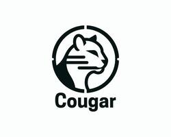 Cougar Logo for Wild Identity vector