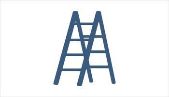 Ladder Icon Illustration for Construction and DIY Projects vector