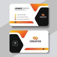 Modern Identity Business Card Design vector