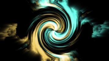 A magical background in the form of a spiral and a vortex, taking you deep into the cosmic abyss video
