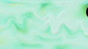 Mint green abstract background with smooth wavy pattern. Design video