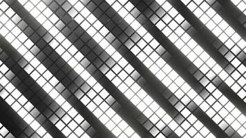 White Glowing Pixels Movement Background VJ Loop in 4K video