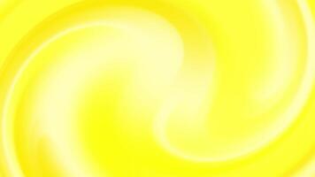 Bright yellow abstract swirl background with smooth gradient effects Perfect for festive designs marketing and celebration themes like Chinese New Year and summer events video
