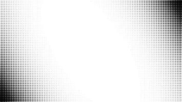 Dot corner background pattern with halftone white gradient. vector