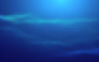 Background Blue Abstract Tech Pixel Grid Data Light BG. vector