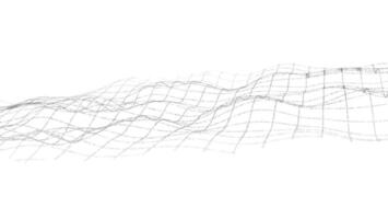 Pattern Line Background. Sound Music Flow Wave . Abstract Dot Tech Digital White Geometric Curve Swirl Science Energy Texture. vector