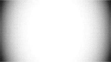 Dot corner background with half tone halftone white gradient. vector