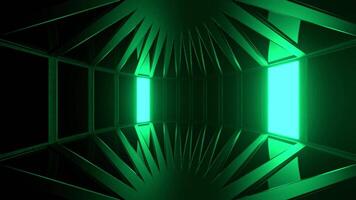 Purple and Turquoise Circular Stroboscope Background VJ Loop in 4K video