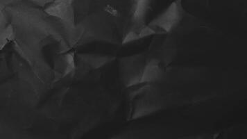 Old Torn Black Paper Crumpled Texture Timelapse Loop video