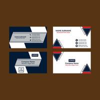 Modern Business Card Design in Bundle. Creative Template Display for Promotion. vector