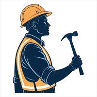 Icon for a worker constructor or builder vector