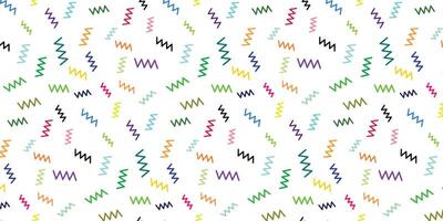 scatter seamless pattern with confetti for background vector
