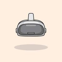 illustration of a VR headset Scalable and editable format vector
