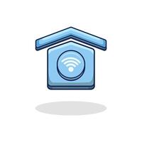 illustration of a smart home technology Scalable format perfect for apps websites presentations and infographics vector