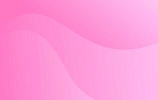 Elegant Pink Wave Gradient Background. Abstract Flowing Design vector