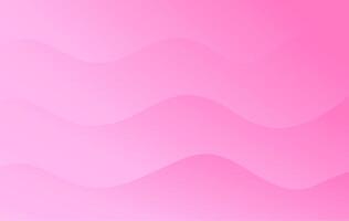 Modern Pink Wavy Gradient Background for Mobile and Desktop Wallpaper vector