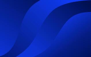 Blue Gradient Background. Smooth Abstract Wallpaper Design vector