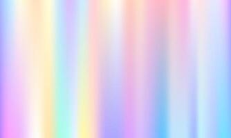 vertical striped pattern holographic colorful gradient background vector