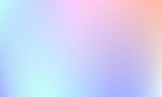 beautiful holographic pastel colorful abstract gradient background vector