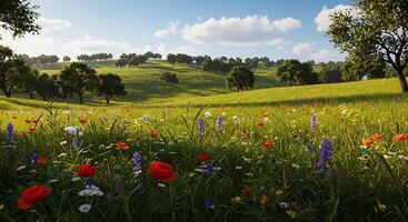 Lush and Clear Natural Scenery in Ultra Sharp Focus photo