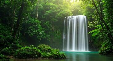 Nature Untouched Beauty Captured in Photorealistic Sharp Detail photo