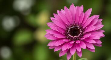 Macro Photography of a Single Bloom in Sharp Outdoor Light photo