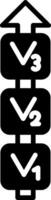 Version Control Glyph vector