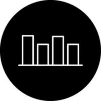 Bar Chart Data Visualization Line Circle Inverted vector