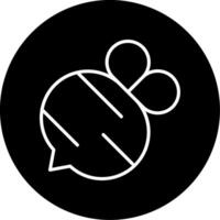 Turnip Root Vegetable Line Circle Inverted vector