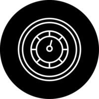 Latency Data Response Line Circle Inverted vector
