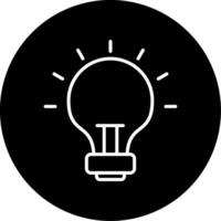 Idea Creative Concept Line Circle Inverted vector