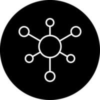 Vitamin Pill Supplement Line Circle Inverted vector