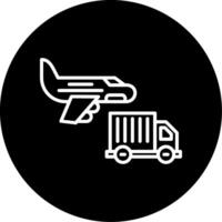 Worker Labor Force Line Circle Inverted vector