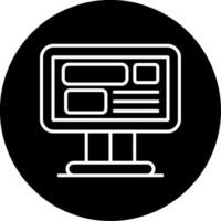 Goal Objective Achievement Line Circle Inverted vector
